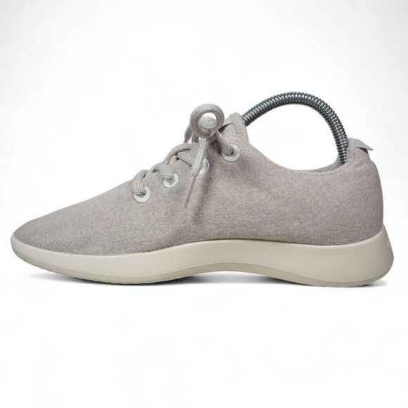 Allbirds Wool Running WR Merino Wool Sneakers "Light Grey" Women's 9 - Picture 6 of 11